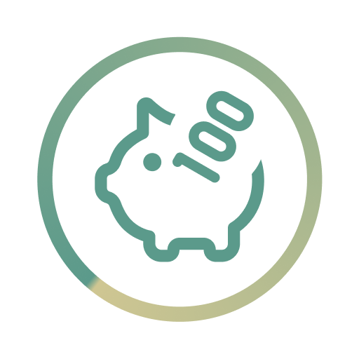 100 Envelope Savings Challenge icon