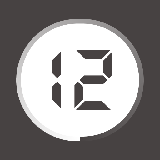 Minimal Full Timer: Desk Clock icon
