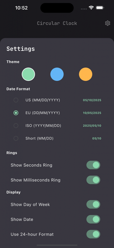 Microsec Clock A More Precise Millisecond Digital Clock – ms Clock Theme Update ...